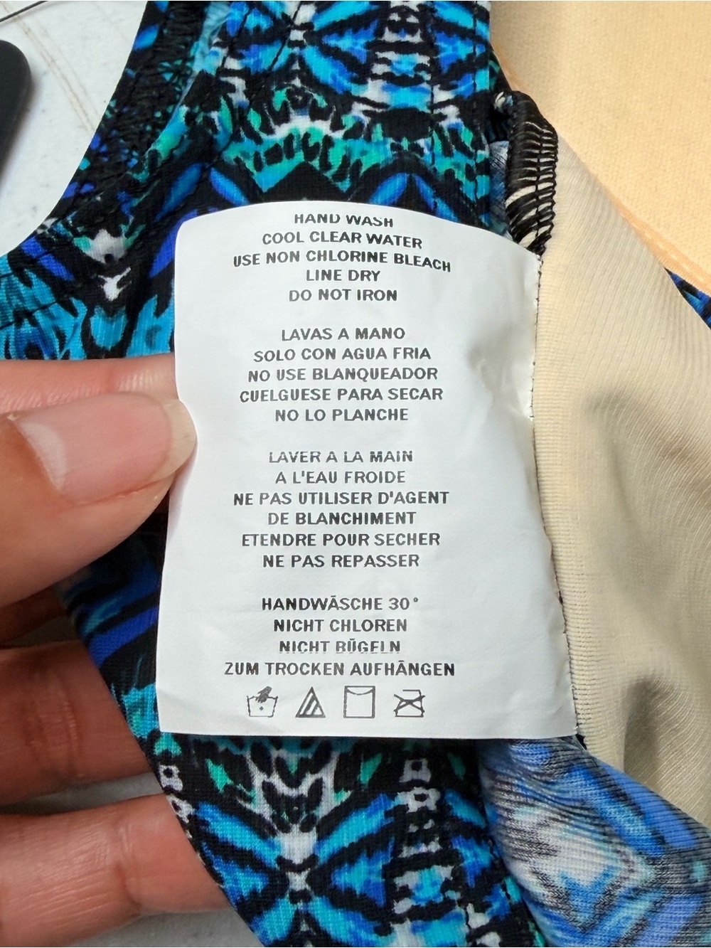 NWT Miraclesuit Mosaica Criss Cross Escape Swimsuit Size 16 - Picture 10 of 13